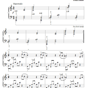 Ronald Bennett Vista Musik Noten - Educational Piano - 53823-0
