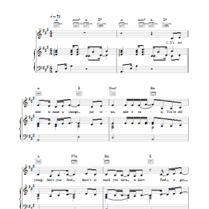 Ronan Keating Father And Son Musik Noten - Piano, Vocal & Guitar Chords - 30296-0