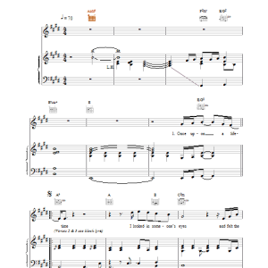 Ronan Keating Once Upon A Lifetime Musik Noten - Piano, Vocal & Guitar Chords - 17032-0