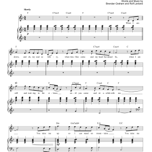 Ronan Tynan You Raise Me Up Musik Noten - Piano, Vocal & Guitar Chords - 51838-0
