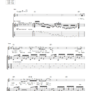 Rory Gallagher Barley & Grape Rag Musik Noten - Guitar Tab - 41194-0