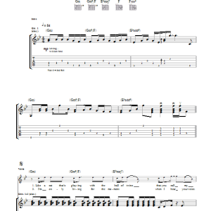 Rory Gallagher I Fall Apart Musik Noten - Guitar Tab - 41199-0