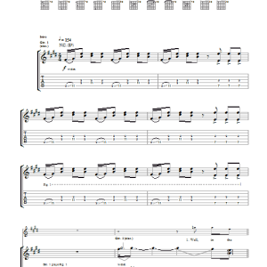 Rory Gallagher Shinkicker Musik Noten - Guitar Tab - 48983-0