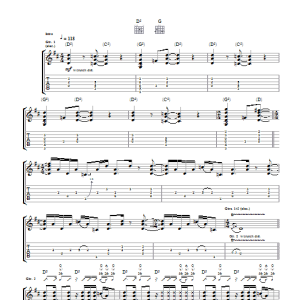 Rory Gallagher Walk On Hot Coals Musik Noten - Guitar Tab - 40977-0