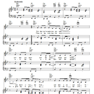 Rosanne Cash Rules Of Travel Musik Noten - Piano, Vocal & Guitar Chords - 85409-0