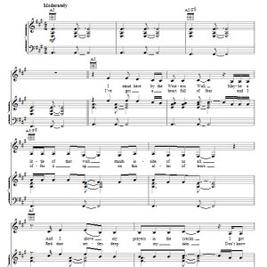 Rosanne Cash Western Wall Musik Noten - Piano, Vocal & Guitar Chords - 85407-0