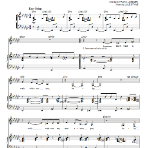 Rosemary Clooney I Don't Want To Walk Without You Musik Noten - Piano & Vocal - 86295-0