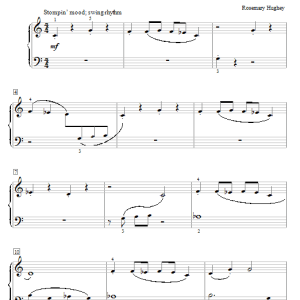 Rosemary Hughey Just Stompin' Around Musik Noten - Educational Piano - 72271-0