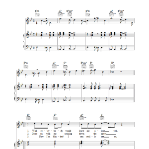 Roxy Music Street Life Musik Noten - Piano, Vocal & Guitar Chords - 36029-0
