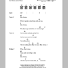 Roy Orbison Blue Avenue Musik Noten - Guitar Chords/Lyrics - 78945-0