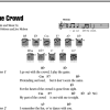 Roy Orbison The Crowd Musik Noten - Guitar Chords/Lyrics - 78958-0