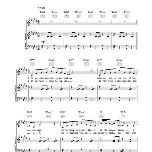 Rufus Wainwright Cigarettes And Chocolate Milk Musik Noten - Piano, Vocal & Guitar Chords - 34118-0