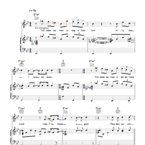 Rumer Slow Musik Noten - Piano, Vocal & Guitar Chords - 104103-0