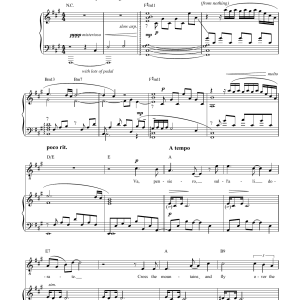 Russell Watson Va, Pensiero (Chorus Of The Hebrew Slaves) (from Nabucco) Musik Noten - Piano, Vocal & Guitar Chords - 20801-0