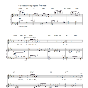 Russell Watson You Are So Beautiful Musik Noten - Piano, Vocal & Guitar Chords - 20806-0