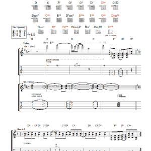 Ryan Adams 1974 Musik Noten - Guitar Tab - 38987-0