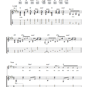Ryan Adams Do Miss America Musik Noten - Guitar Tab - 38976-0