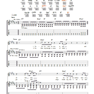 Ryan Adams Luminol Musik Noten - Guitar Tab - 38966-0
