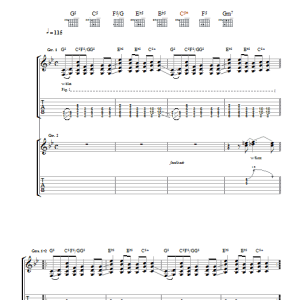 Ryan Adams Note To Self: Don't Die Musik Noten - Guitar Tab - 38974-0