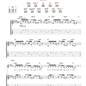 Ryan Adams Rock 'N Roll Musik Noten - Guitar Tab - 38977-0