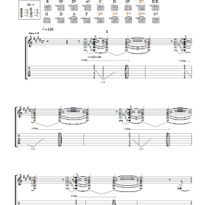Ryan Adams The Drugs Not Working Musik Noten - Guitar Tab - 38968-0