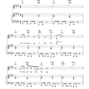 S Club 7 Summertime Feeling Musik Noten - Piano, Vocal & Guitar Chords - 20260-0