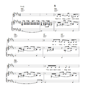 Sade Long Hard Road Musik Noten - Piano, Vocal & Guitar Chords - 101648-0