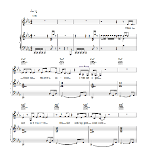 Sade Skin Musik Noten - Piano, Vocal & Guitar Chords - 101650-0