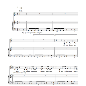 Sade Slave Song Musik Noten - Piano, Vocal & Guitar Chords - 17935-0