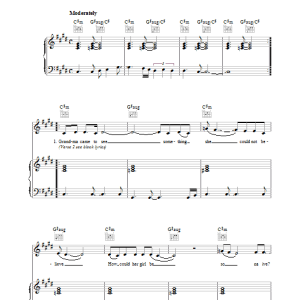 Sade Tar Baby Musik Noten - Piano, Vocal & Guitar Chords - 38564-0
