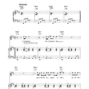 Sade War Of The Hearts Musik Noten - Piano, Vocal & Guitar Chords - 38555-0