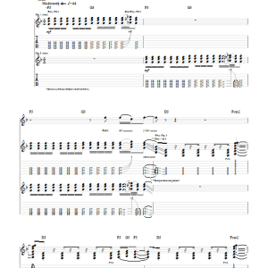 Saliva F*** All Y'all Musik Noten - Guitar Tab - 50395-0