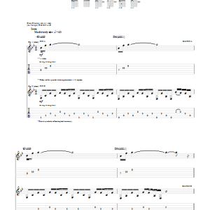 Saliva Open Eyes Musik Noten - Guitar Tab - 50388-0