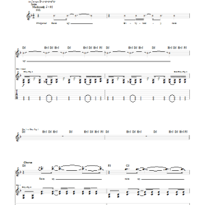 Saliva Raise Up Musik Noten - Guitar Tab - 22494-0