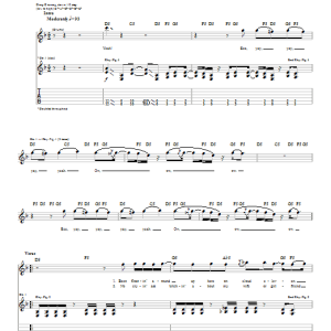 Saliva Superstar 2 Musik Noten - Guitar Tab - 22495-0