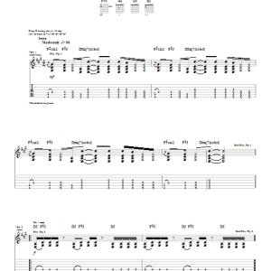 Saliva Weight Of The World Musik Noten - Guitar Tab - 22497-0