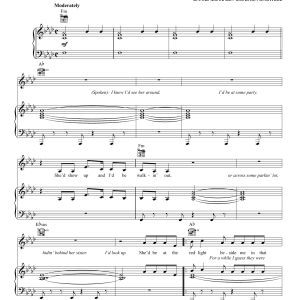 Sam Hunt Break Up In A Small Town Musik Noten - Piano, Vocal & Guitar Chords - 162626-0