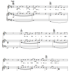 Sam Phillips Fan Dance Musik Noten - Piano, Vocal & Guitar Chords - 80365-0