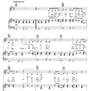 Sam Phillips If I Could Write Musik Noten - Piano, Vocal & Guitar Chords - 80367-0