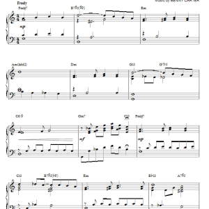 Sammy Cahn Only Trust Your Heart [Jazz version] (arr. Brent Edstrom) Musik Noten - Piano Solo - 73888-0
