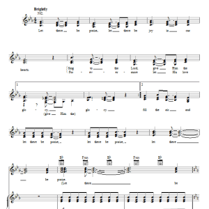 Sandi Patty Let There Be Praise Musik Noten - Piano, Vocal & Guitar Chords - 64676-0