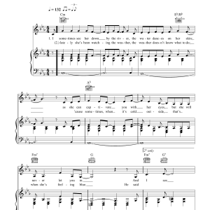 Sandi Thom Lonely Girl Musik Noten - Piano, Vocal & Guitar Chords - 35769-0
