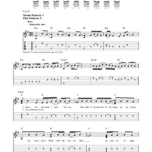 Santana Why Don't You & I Musik Noten - Easy Guitar Tab - 175629-0