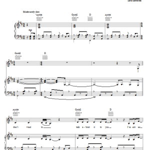 Sara Bareilles Basket Case Musik Noten - Piano, Vocal & Guitar Chords - 76596-0