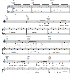 Sara Bareilles Breathe Again Musik Noten - Piano, Vocal & Guitar Chords - 76603-0
