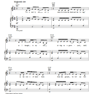Sara Bareilles Chasing The Sun Musik Noten - Piano, Vocal & Guitar Chords - 99134-0