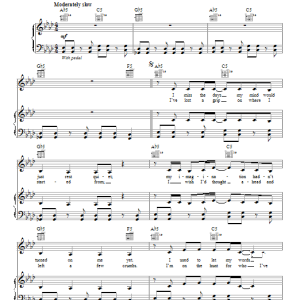 Sara Bareilles Hercules Musik Noten - Piano, Vocal & Guitar Chords - 99130-0