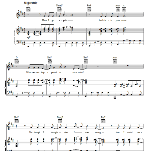 Sarah McLachlan Illusions Of Bliss Musik Noten - Piano, Vocal & Guitar Chords - 78153-0