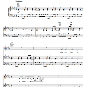 Sarah McLachlan Into The Fire Musik Noten - Piano Solo - 95566-0