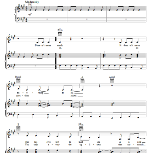 Sarah McLachlan Sweet Surrender Musik Noten - Easy Piano - 175795-0